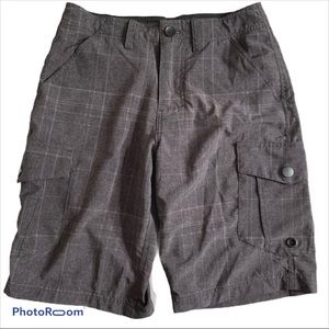 Carbon Size W28 Shorts Striped 4 Pockets